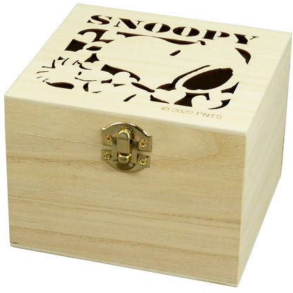 Snoopy Retro Mug With Wooden Gift Box Charlie Brown White- Japan Figure Store - #1 Bring To You The Best Japanese Goods