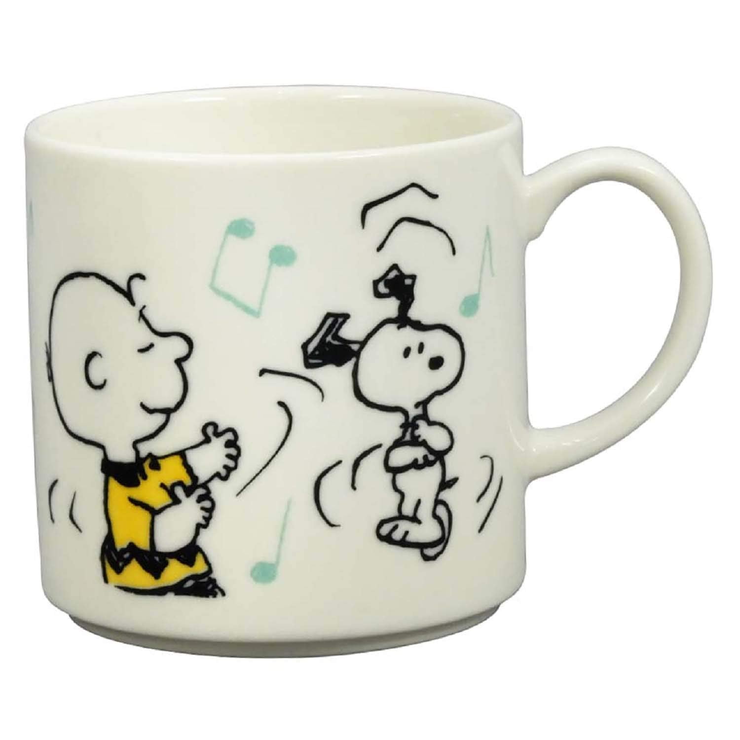 YAMAKA - Peanuts Snoopy Mug With Cup Cover - Dance- Japan Figure Store - #1 Bring To You The Best Japanese Goods