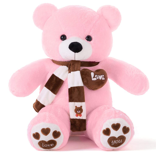 Yunnasi Plush Bear Pink 80cm Japanese Teddy Bears Birthday Presents Ideas- Japan Figure Store - #1 Bring To You The Best Japanese Goods