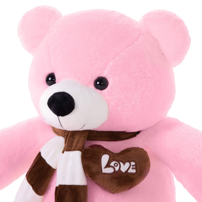 Yunnasi Plush Bear Pink 80cm Japanese Teddy Bears Birthday Presents Ideas- Japan Figure Store - #1 Bring To You The Best Japanese Goods