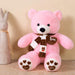 Yunnasi Plush Bear Pink 80cm Japanese Teddy Bears Birthday Presents Ideas- Japan Figure Store - #1 Bring To You The Best Japanese Goods