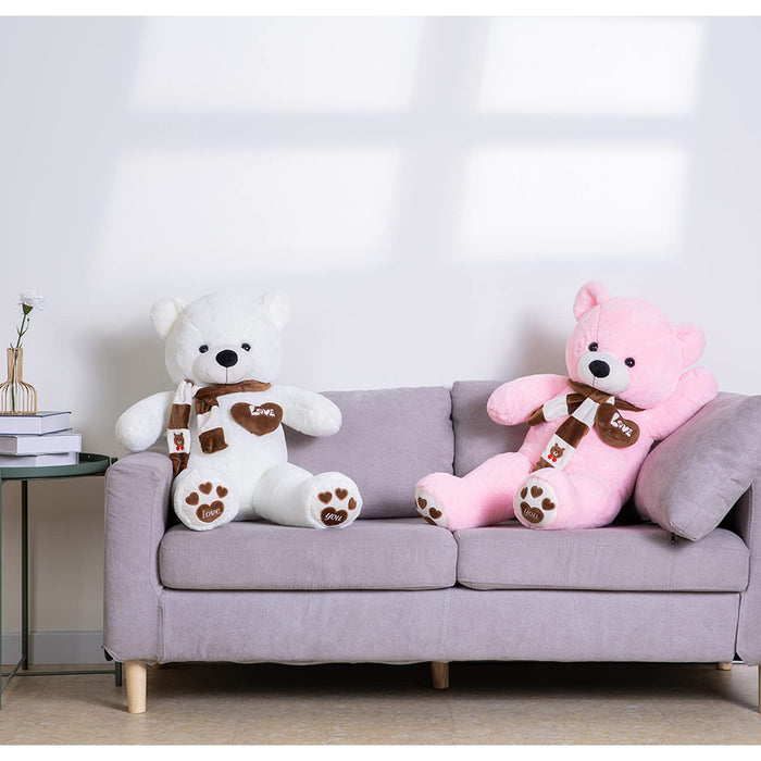 Yunnasi Plush Bear Pink 80cm Japanese Teddy Bears Birthday Presents Ideas- Japan Figure Store - #1 Bring To You The Best Japanese Goods