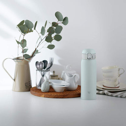 Zojirushi Sm-Wa48-Hl Stainless Mug Ice Gray 480ml - Stainless Mugs - Japanese Water Bottles- Japan Figure Store - #1 Bring To You The Best Japanese Goods