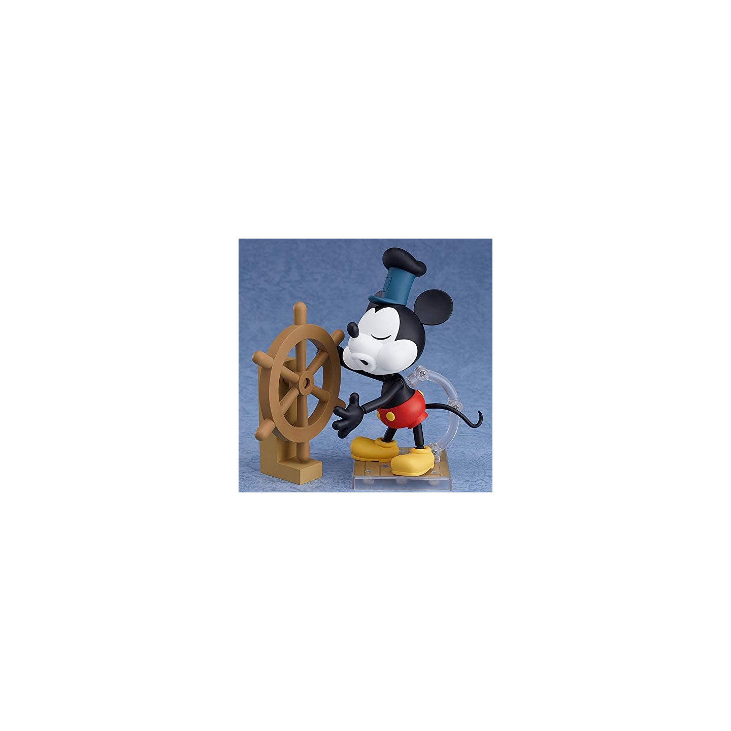 #Good Smile Company Nendoroid Mickey Mouse Steamboat Willie 1928 Figure (Color Ver.) - New Japan Figure 4580416906579 1