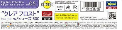 1/20 Egg Girls Collection No.05 'claire Frost' W/hughes 500 Plastic Model Kit
